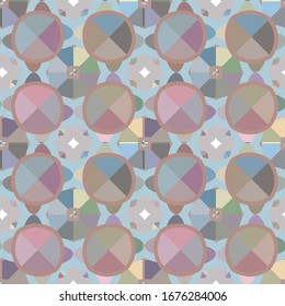 Geometric ornamental vector pattern. Seamless design texture.