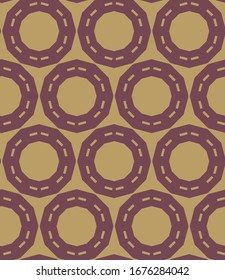 Geometric ornamental vector pattern. Seamless design texture.