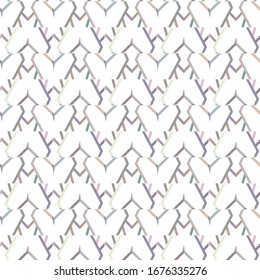 Geometric ornamental vector pattern. Seamless design texture.