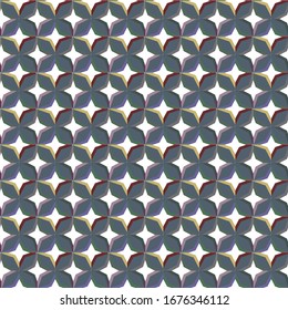 Geometric ornamental vector pattern. Seamless design texture.