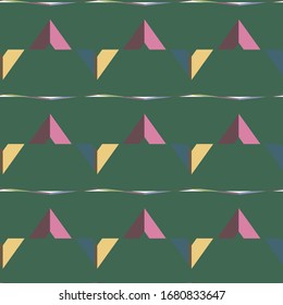 Geometric ornamental vector pattern. Seamless design texture.