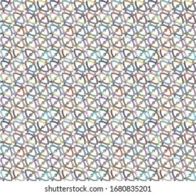 Geometric ornamental vector pattern. Seamless design texture.
