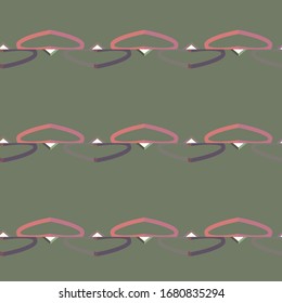 Geometric ornamental vector pattern. Seamless design texture.