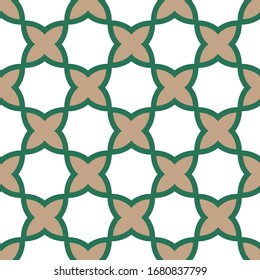 Geometric ornamental vector pattern. Seamless design texture.