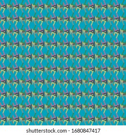 Geometric ornamental vector pattern. Seamless design texture.