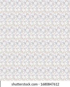 Geometric ornamental vector pattern. Seamless design texture.