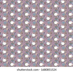 Geometric ornamental vector pattern. Seamless design texture.