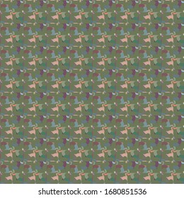 Geometric ornamental vector pattern. Seamless design texture.