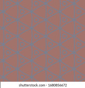 Geometric ornamental vector pattern. Seamless design texture.