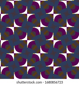 Geometric ornamental vector pattern. Seamless design texture.