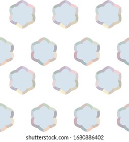 Geometric ornamental vector pattern. Seamless design texture.