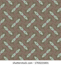 Geometric ornamental vector pattern. Seamless design texture.