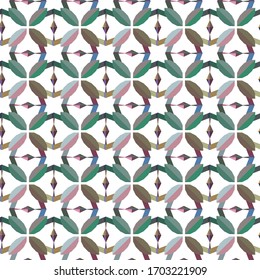 Geometric ornamental vector pattern. Seamless design texture.