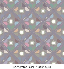 Geometric ornamental vector pattern. Seamless design texture.