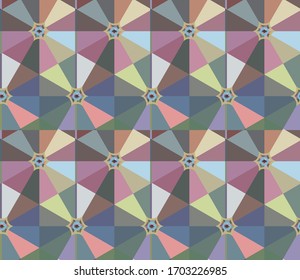 Geometric ornamental vector pattern. Seamless design texture.