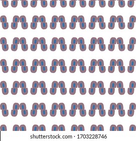 Geometric ornamental vector pattern. Seamless design texture.