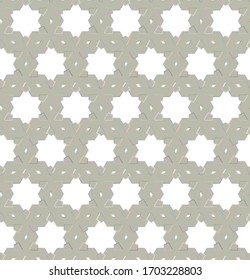 Geometric ornamental vector pattern. Seamless design texture.