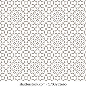 Geometric ornamental vector pattern. Seamless design texture.