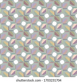 Geometric ornamental vector pattern. Seamless design texture.
