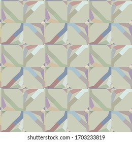 Geometric ornamental vector pattern. Seamless design texture.