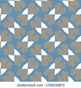 Geometric ornamental vector pattern. Seamless design texture.