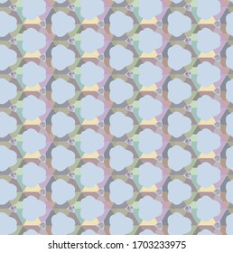 Geometric ornamental vector pattern. Seamless design texture.