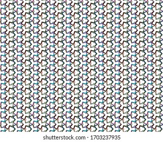 Geometric ornamental vector pattern. Seamless design texture.