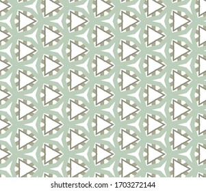 Geometrisches Muster für die Vektorillustration der Ziergegenstände. Nahtlose Design-Textur.