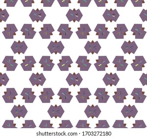 Geometric ornamental vector pattern. Seamless design texture.
