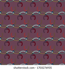 Geometric ornamental vector pattern. Seamless design texture.