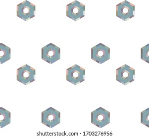 Geometric ornamental vector pattern. Seamless design texture.