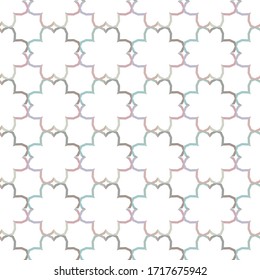 Geometric ornamental vector pattern. Seamless design texture.