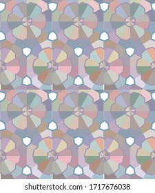 Geometric ornamental vector pattern. Seamless design texture.