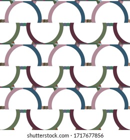 Geometric ornamental vector pattern. Seamless design texture.