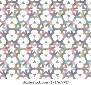 Geometric ornamental vector pattern. Seamless design texture.