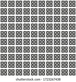Patrón de vector ornamental geométrico. Diseño impecable