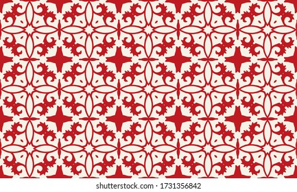 Geometric ornamental vector pattern. Seamless design.