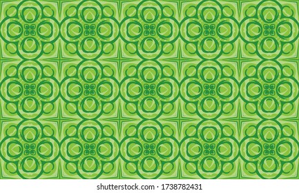 Geometric ornamental vector pattern. Seamless design.