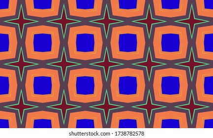 Patrón de vector ornamental geométrico. Diseño impecable.