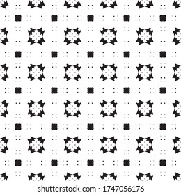 Geometric ornamental vector pattern. Seamless design.