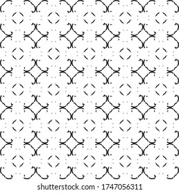 Geometrisches Ziervektormuster Nahtloses Design.