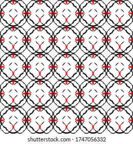 Geometric ornamental vector pattern. Seamless design.