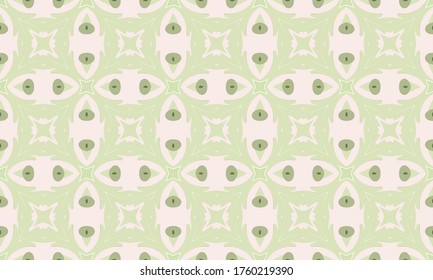 Patrón de vector ornamental geométrico. Diseño impecable.