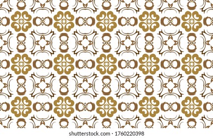 Geometric ornamental vector pattern. Seamless design.