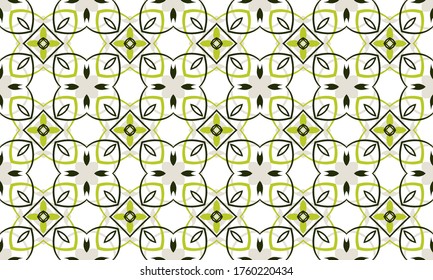 Geometric ornamental vector pattern. Seamless design.