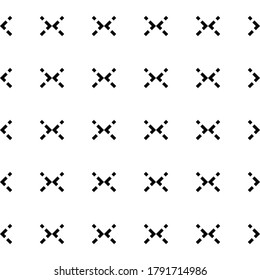 Geometric ornamental vector pattern. Seamless design.