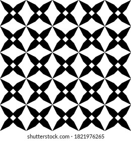 Geometric ornamental vector pattern. Seamless design.