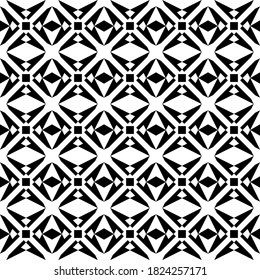 Geometric ornamental vector pattern. Seamless design.