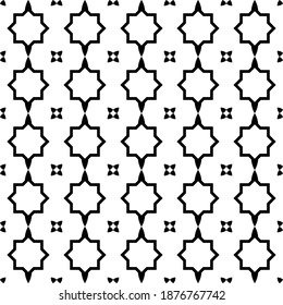 Geometric ornamental vector pattern. Seamless design texture.