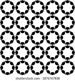 Geometric ornamental vector pattern. Seamless design texture.